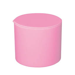 Eiweißdosen: pink rund 50 g