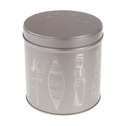 Round tins: Trendy Gray, Art. 3047